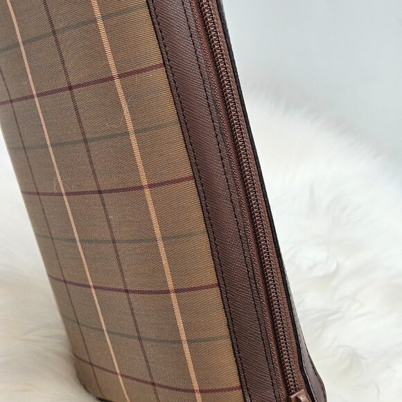 Burberry Nova Check Plaid Pattern Clutch - Picture 10 of 16